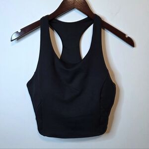 Marika Black Contender Athletic Crop Top Sports Bra Brand New Size Medium
